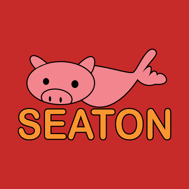 Luffy's "SEATON" Tank Top - ONE PIECE by langstal