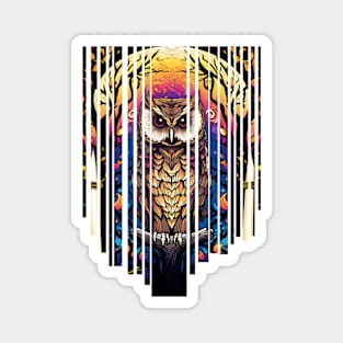 Owl Shred Design Magnet