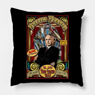 The Two Faced Man Sideshow Poster Pillow