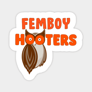 Femboy Hooters - Uniform Logo Magnet