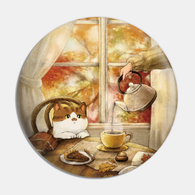 Tea time Pin by LUNA