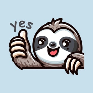 Funny Sloth Approved T-Shirt