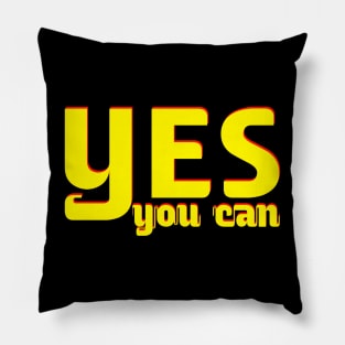 Yes you can Pillow