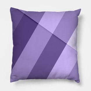 Ultra violet purple modern geometric lines Pillow