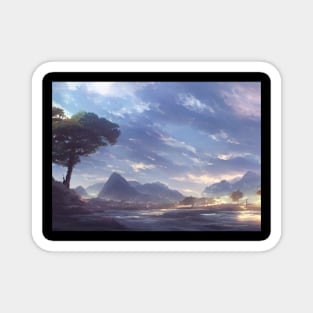 landscape pictures for wall seasonal Magnet