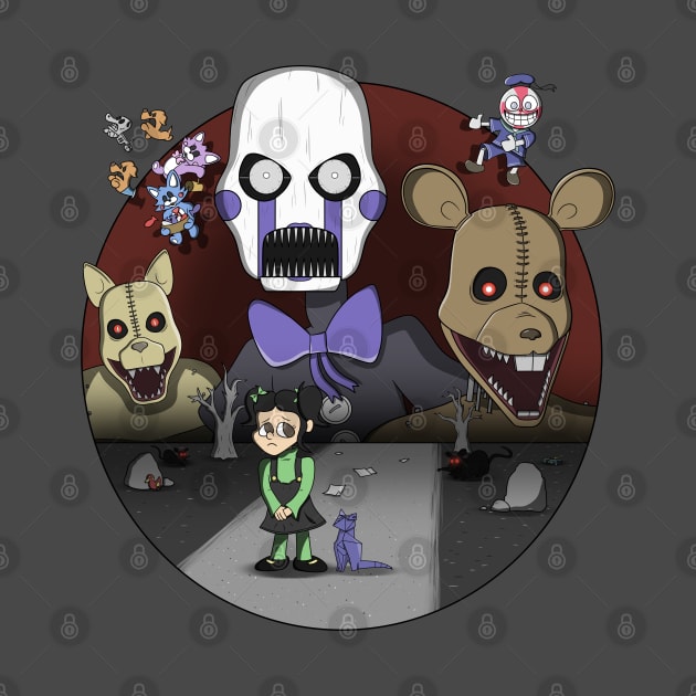 Mary and the Monsters - Five Nights at Candy's 3 by Fugitoid123