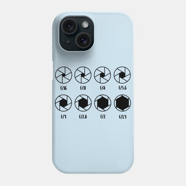 F-Stops / Camera Lover Phone Case by DankFutura