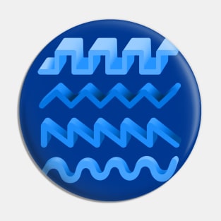 Synthesizer Waveforms for Electronic Musician Pin