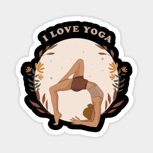 I love Yoga Magnet