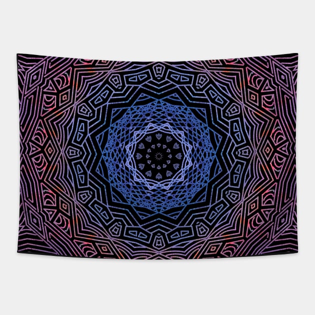 At the heart of it Tapestry by puravidavisions