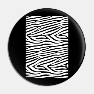 Minimalist zebra striped pattern Pin