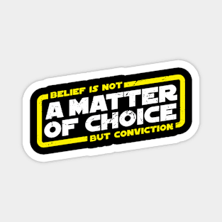 CW S1E2 A Matter Of Choice Magnet