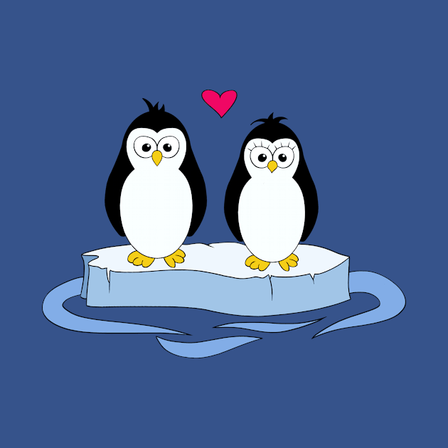 Penguin Kind of Love by missbmuffin