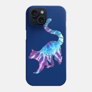 Psychedelic Lemur Phone Case