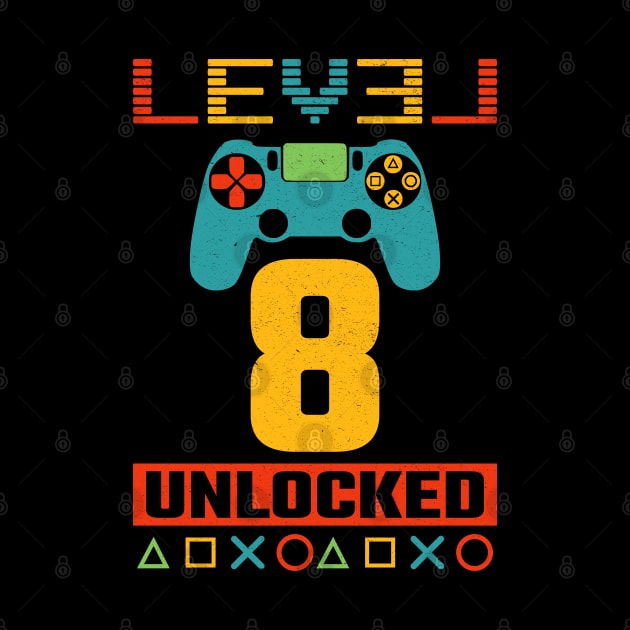 Level 8 Unlocked by MZeeDesigns