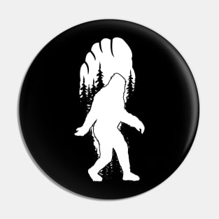 Bigfoot Footprint Pin