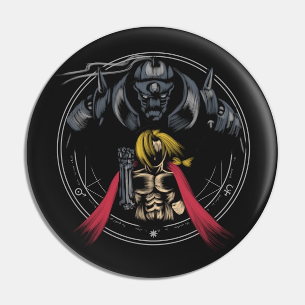 Elric Brothers Pin by LegendaryPhoenix