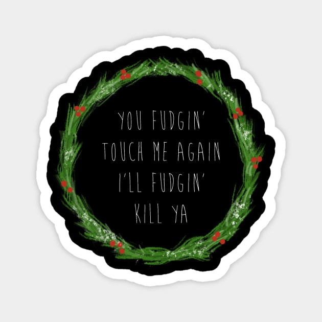 Supernatural Christmas Magnet by slyFinch