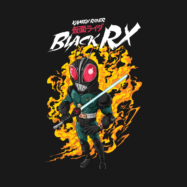 Kamen Rider Black RX by harfyzakaria