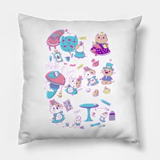 Alice in wonderland Pillow