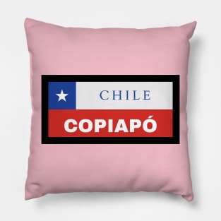 Copiapó City in Chilean Flag Pillow