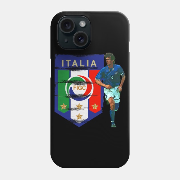 paolo maldini Phone Case by jeannete