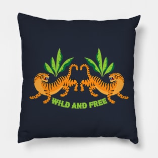 Wild and Free Pillow