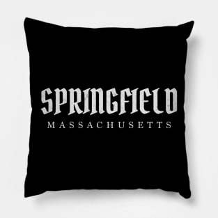 Springfield, Massachusetts Pillow