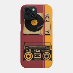 retro music Phone Case