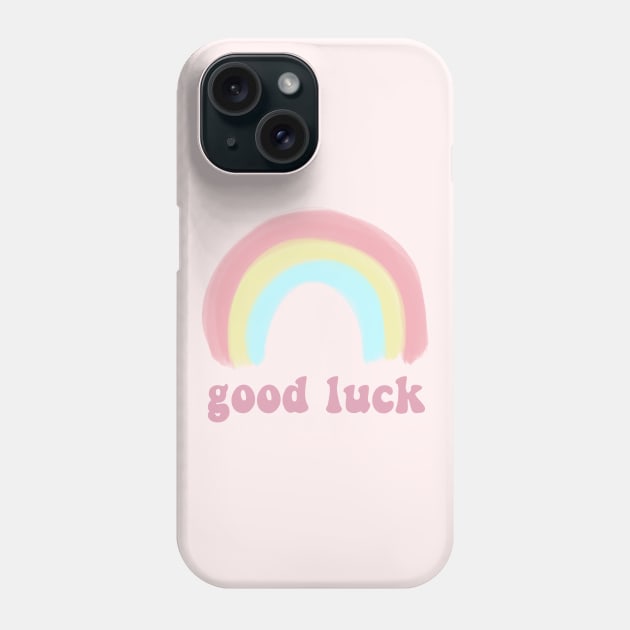 good luck rainbow Phone Case by svenj-creates