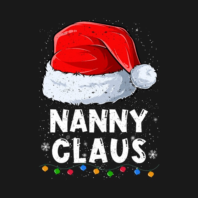 Nanny Claus Christmas Santa Family Matching Pajama by tabaojohnny