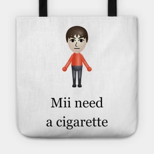 Mii Need A Cigarette, Funny Wii Tote