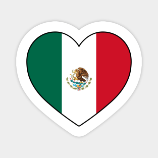 Heart - Mexico Magnet