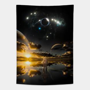 Shapeless Dawn Tapestry