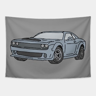 american muscle car Tapestry