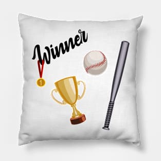 Baseball winner Pillow