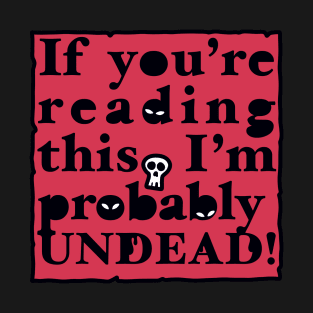 Undead Letter (red) T-Shirt