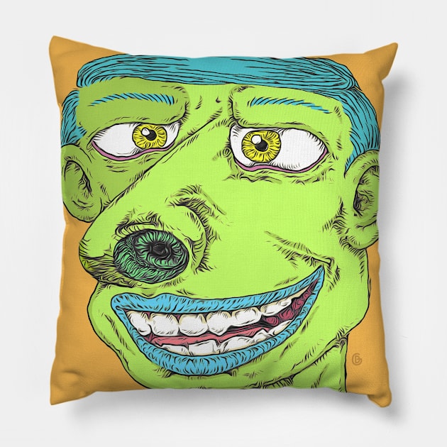 Glenn by DK Glassy Pillow by DKGlassy