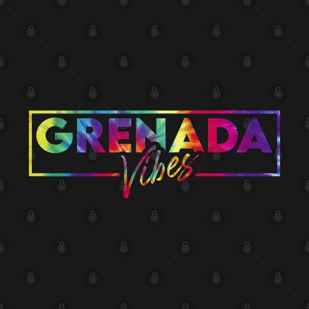 Grenada vacay vibes tie dye art by SerenityByAlex