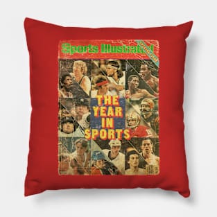 COVER SPORT - SPORT ILLUSTRATED - THE YEAR IN SPORT Pillow