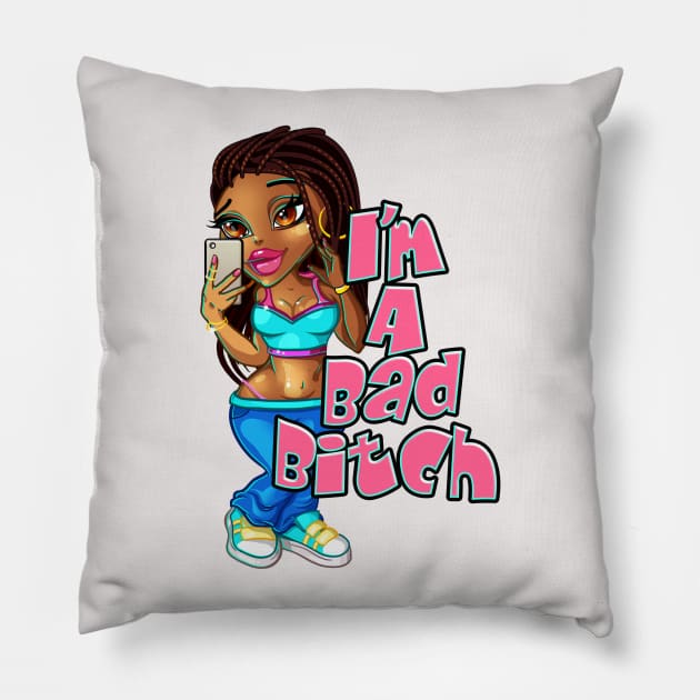 Mecca - Baddie Pillow by UrbanAnnaMae