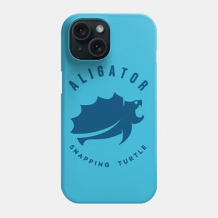 Alligator snapping turtle, reptiles lovers Phone Case