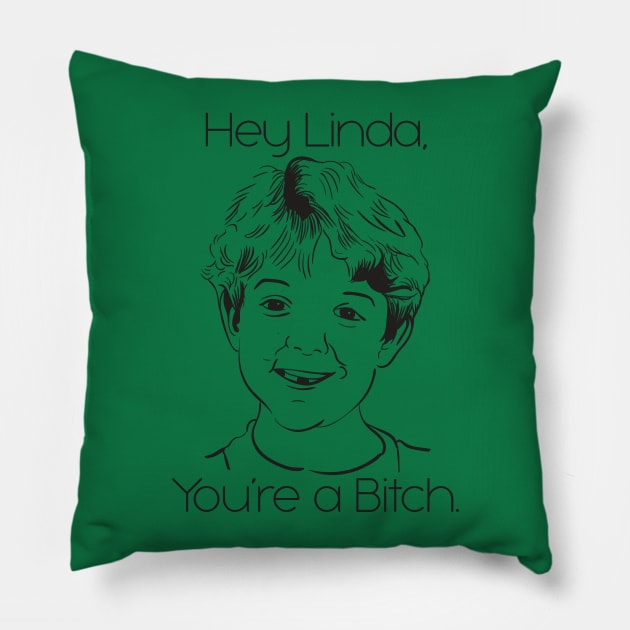 Hey Linda.... Pillow by blurrybones