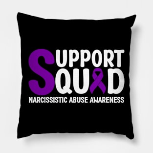 Support Squad Narcissistic Abuse Awareness Pillow