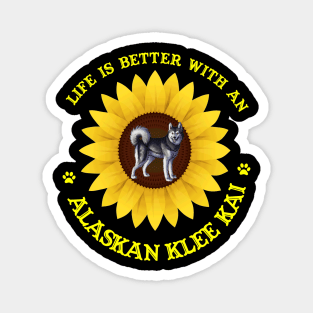 Alaskan Kee Kai Lovers Magnet