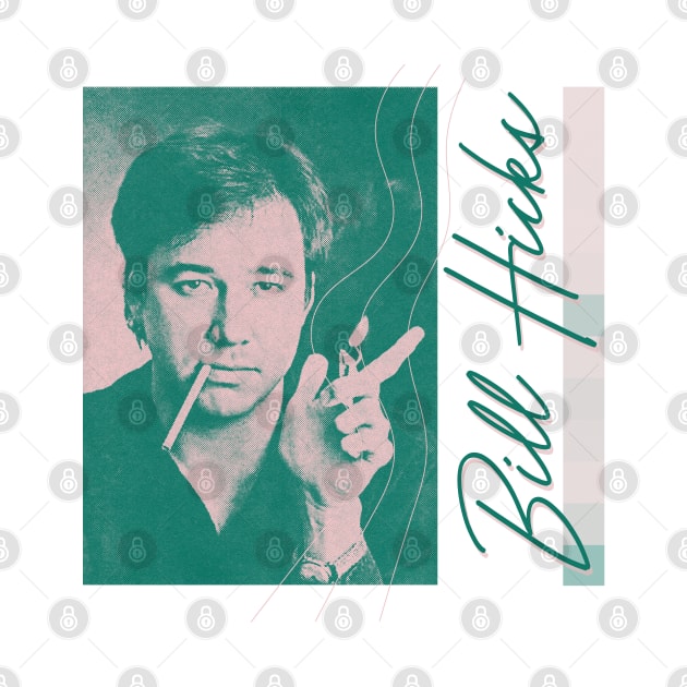 Bill Hicks •• Retro 90s Aesthetic Style Design by unknown_pleasures