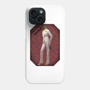 Red lady pigeon Phone Case