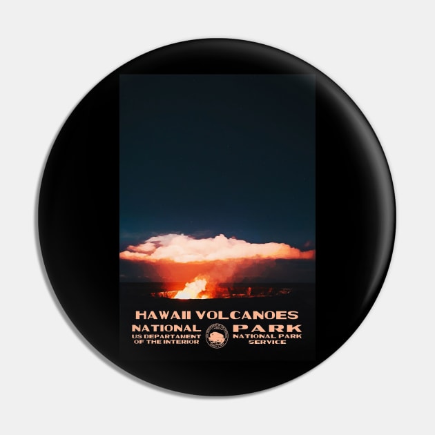 Hawaii Volcanoes National Park Pin by robertdaviss