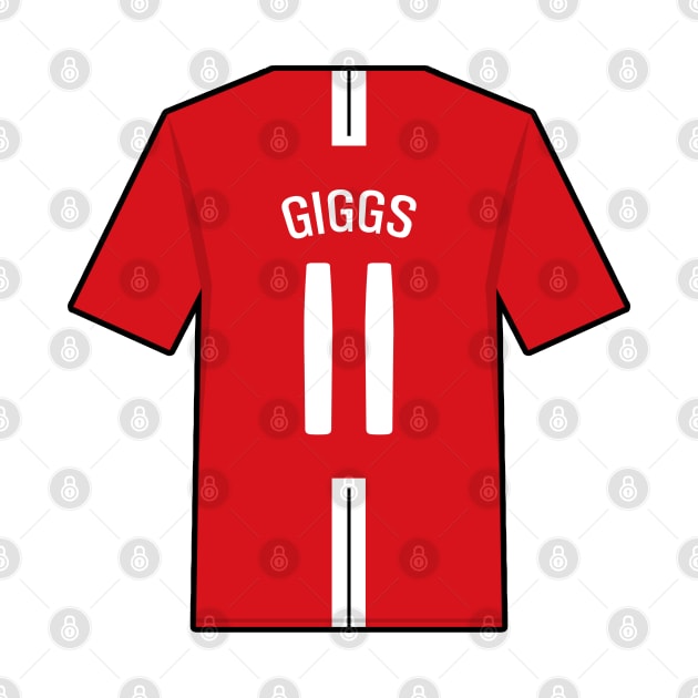 Giggs 2007/08 Jersey by Footscore