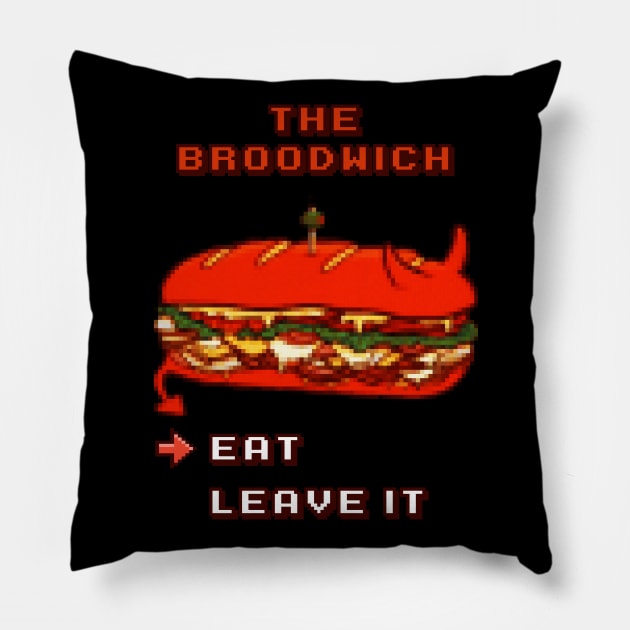 Behold the Broodwich Pillow by lilmousepunk